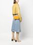 A.P.C. Demi Lune leren crossbodytas Geel - Thumbnail 2
