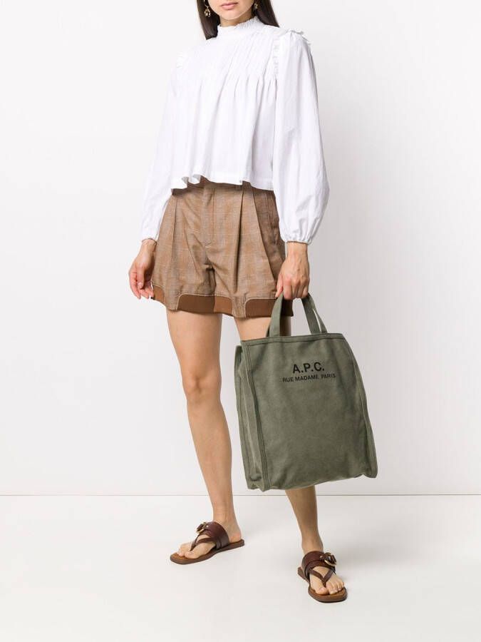 A.P.C. Draagtas met logo Groen