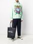 A.P.C. Draagtas met logoprint Blauw - Thumbnail 2