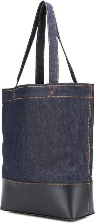 A.P.C. Draagtas met logoprint Blauw