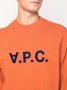 A.P.C. Eliot sweater van biologisch katoen Oranje - Thumbnail 5