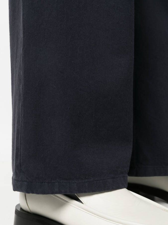 A.P.C. Elizabeth jeans met wijde pijpen Blauw