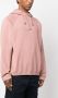A.P.C. Hoodie met halve rits Roze - Thumbnail 3