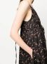 A.P.C. Midi-jurk met bloemenprint Zwart - Thumbnail 5