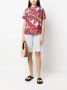 A.P.C. Blouse met bloemenprint Rood - Thumbnail 2