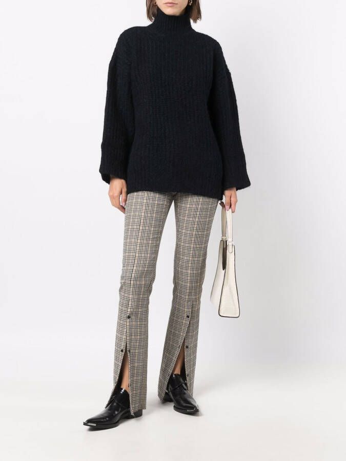 A.P.C. Gebreide coltrui Zwart