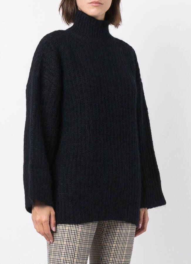 A.P.C. Gebreide coltrui Zwart