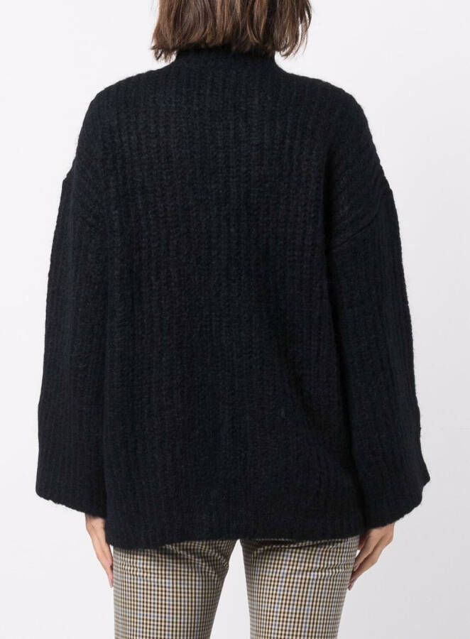 A.P.C. Gebreide coltrui Zwart