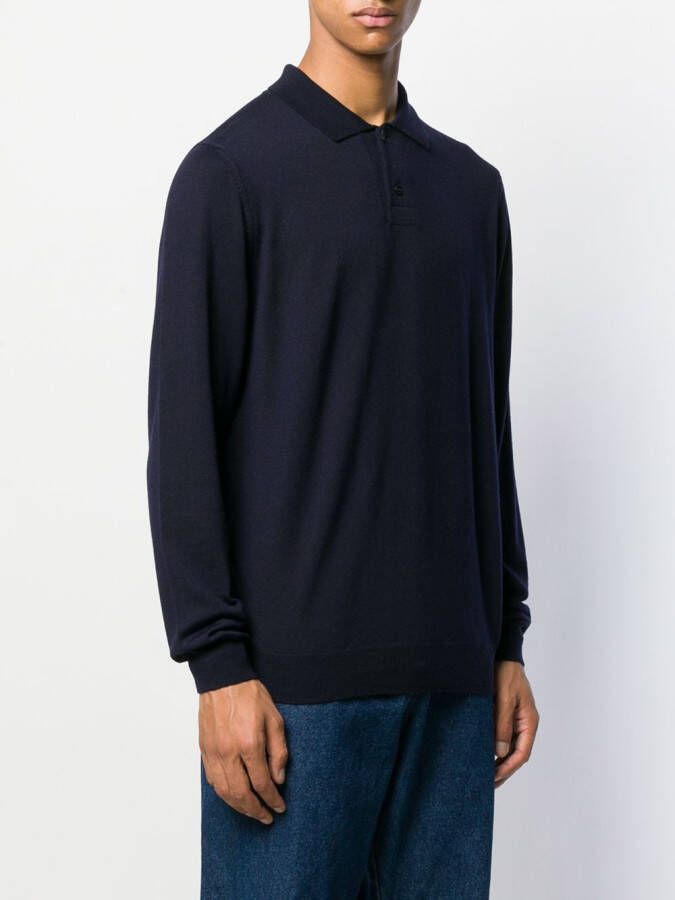 A.P.C. Gebreide trui Blauw