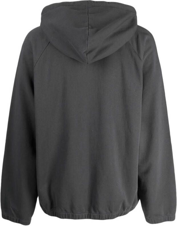 A.P.C. Hoodie met halve rits Grijs