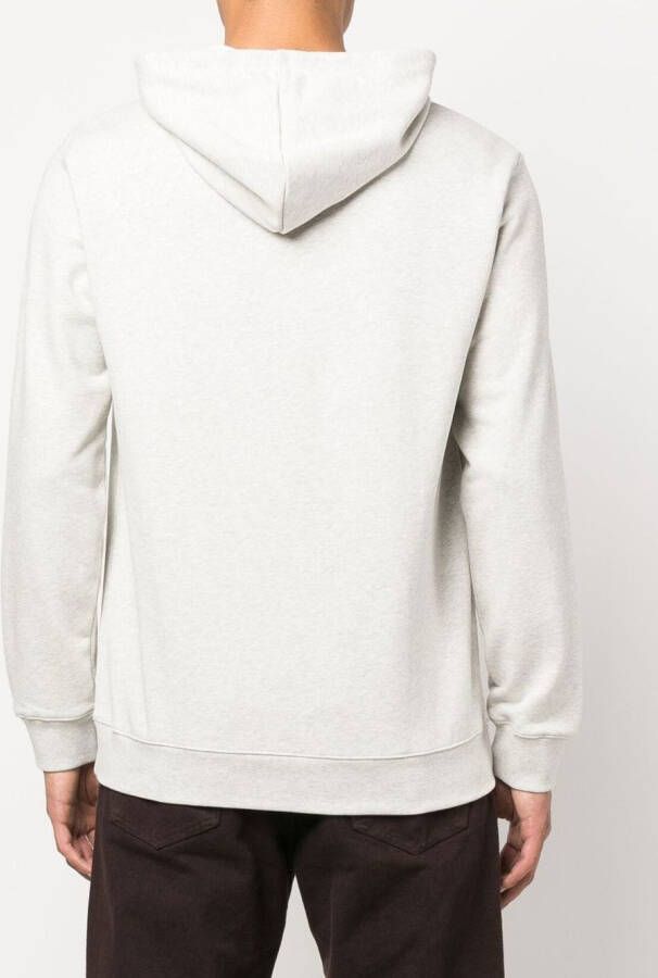 A.P.C. Hoodie met logoprint Beige