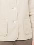 A.P.C. Jack met enkele rij knopen Beige - Thumbnail 5