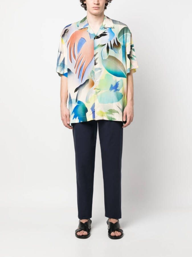 A.P.C. Broek met trekkoord Blauw