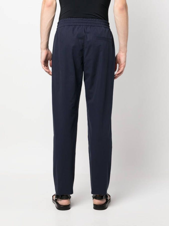 A.P.C. Broek met trekkoord Blauw