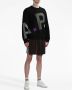 A.P.C. Trui met logopatch Zwart - Thumbnail 2
