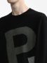 A.P.C. Trui met logopatch Zwart - Thumbnail 5