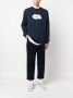 A.P.C. Sweater met logoprint Blauw - Thumbnail 2