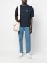 A.P.C. T-shirt met logoprint Blauw - Thumbnail 2