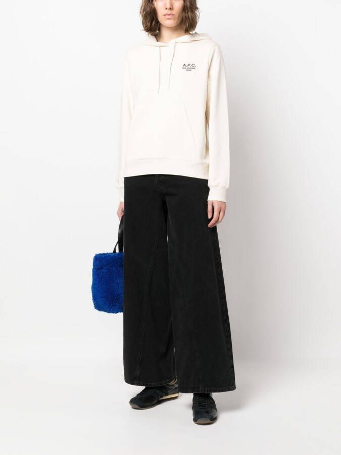 A.P.C. Hoodie met trekkoord Beige