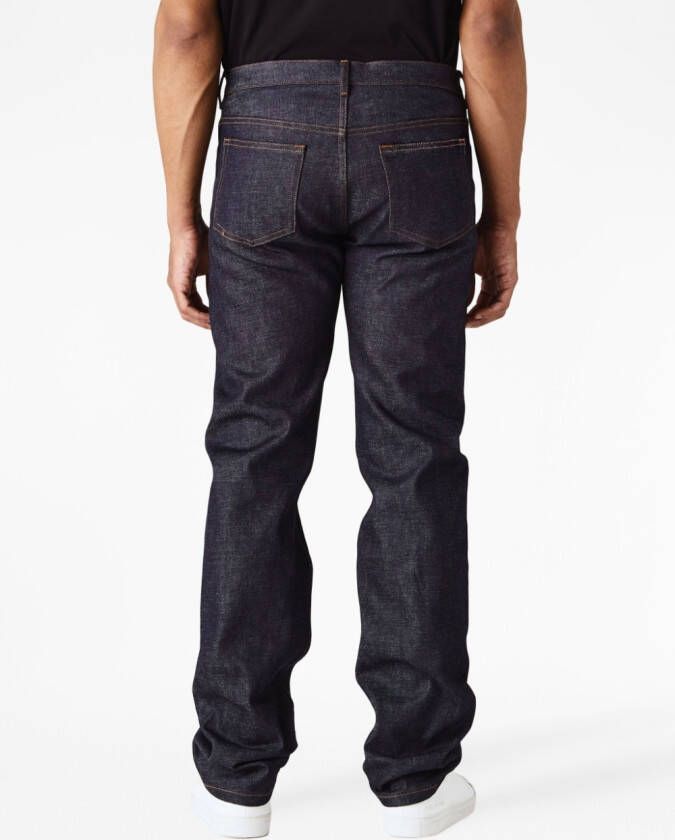 A.P.C. New Standard straight jeans Blauw