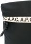 A.P.C. Messenger tas met logostreep Zwart - Thumbnail 4