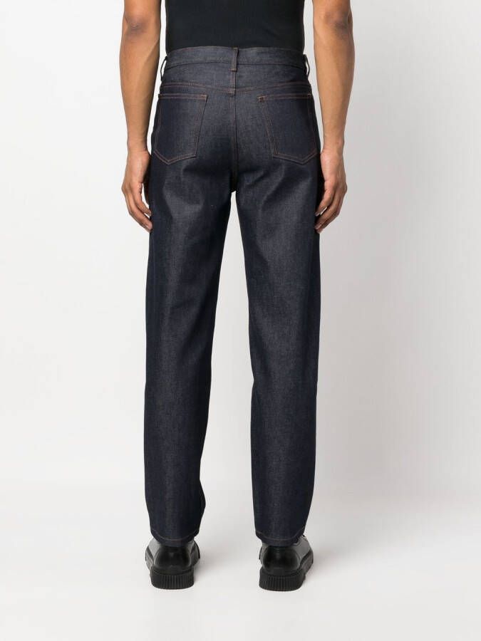 A.P.C. Straight jeans Blauw