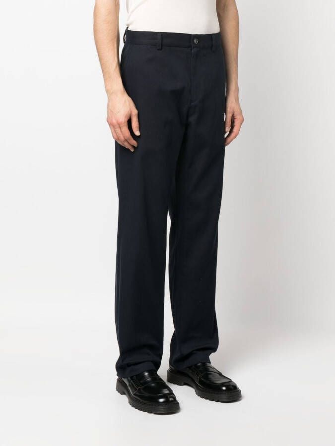 A.P.C. Straight broek Blauw