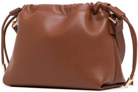 A.P.C. Ninon crossbodytas met trekkoord Bruin