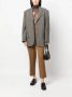 A.P.C. Cropped plooibroek Bruin - Thumbnail 2