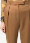 A.P.C. Cropped plooibroek Bruin - Thumbnail 5