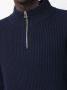 A.P.C. Ribgebreide trui Blauw - Thumbnail 5
