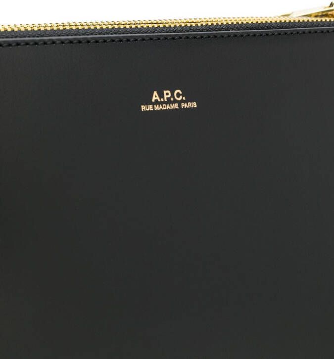 A.P.C. Sarah schoudertas Zwart