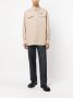 A.P.C. Shirtjack met logopatch Beige - Thumbnail 2