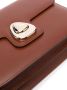 A.P.C. Astra leren schoudertas Bruin - Thumbnail 4