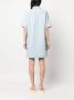 A.P.C. Mini-jurk met korte mouwen Blauw - Thumbnail 4