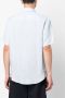 A.P.C. Linnen overhemd Blauw - Thumbnail 4