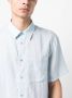 A.P.C. Linnen overhemd Blauw - Thumbnail 5