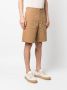 A.P.C. Melbourne katoenen canvas shorts Bruin - Thumbnail 3