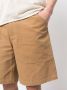 A.P.C. Melbourne katoenen canvas shorts Bruin - Thumbnail 5