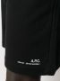 A.P.C. Item trainingsshorts Zwart - Thumbnail 5