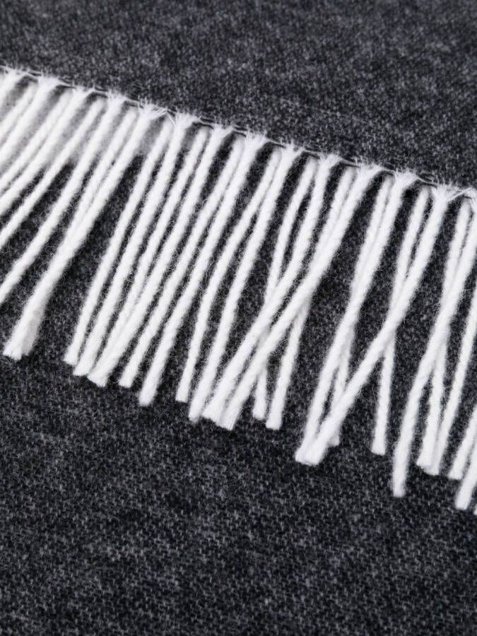 A.P.C. Sjaal met logo Zwart