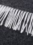 A.P.C. Sjaal met logo Zwart - Thumbnail 3
