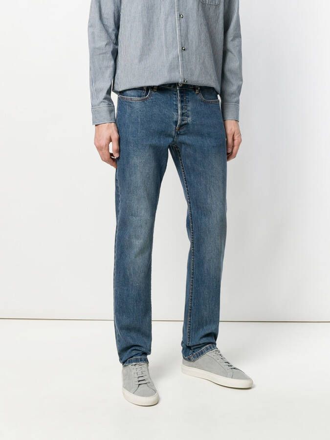 A.P.C. Slim-Fit jeans Blauw
