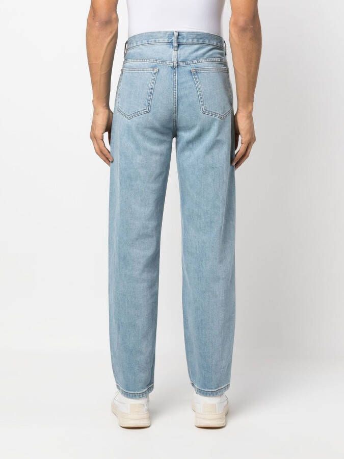 A.P.C. Straight jeans Blauw