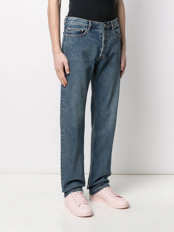 A.P.C. Straight jeans Blauw
