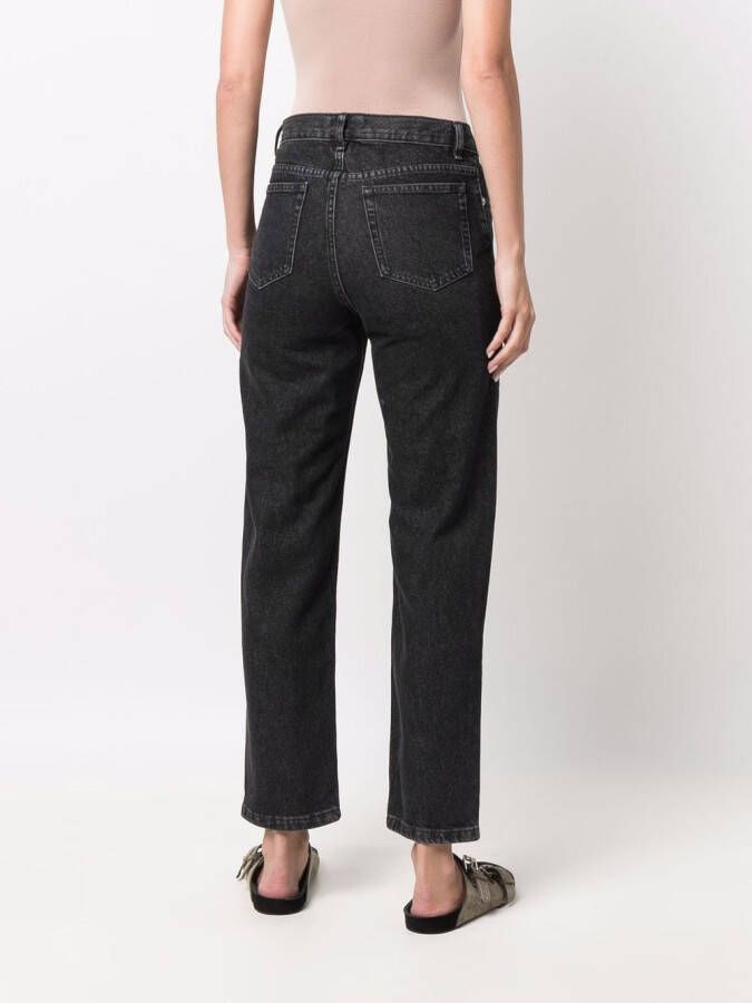 A.P.C. Straight jeans Zwart