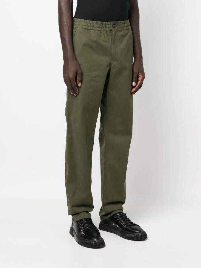 A.P.C. Straight broek Groen