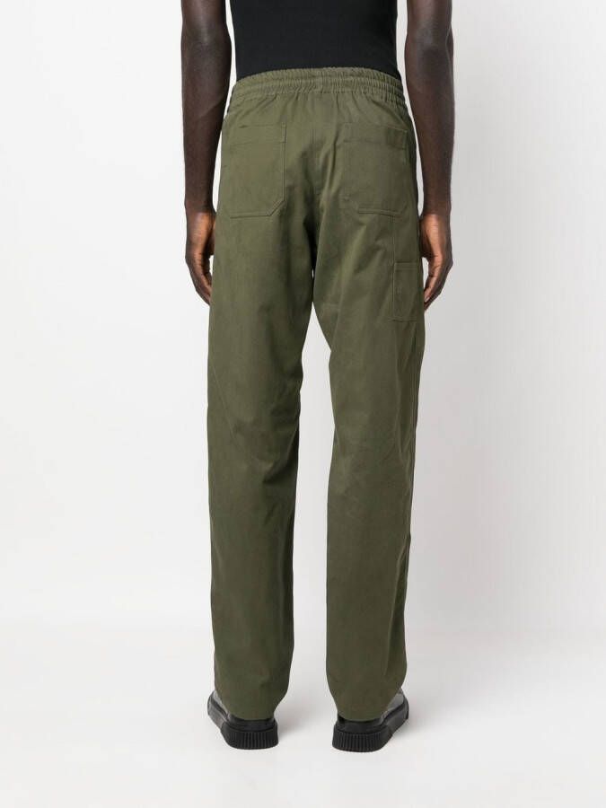 A.P.C. Straight broek Groen