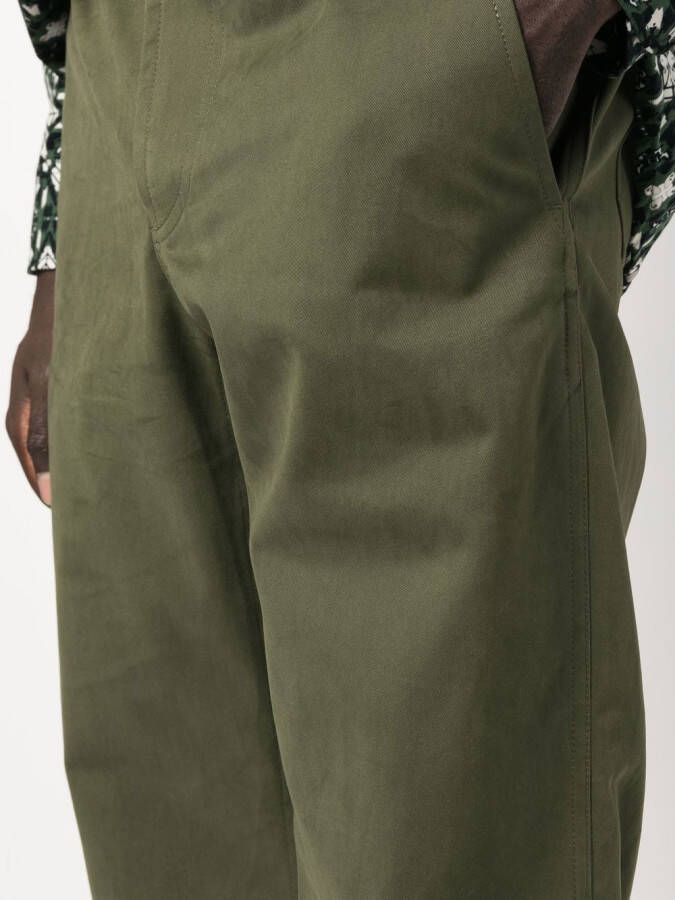 A.P.C. Straight broek Groen