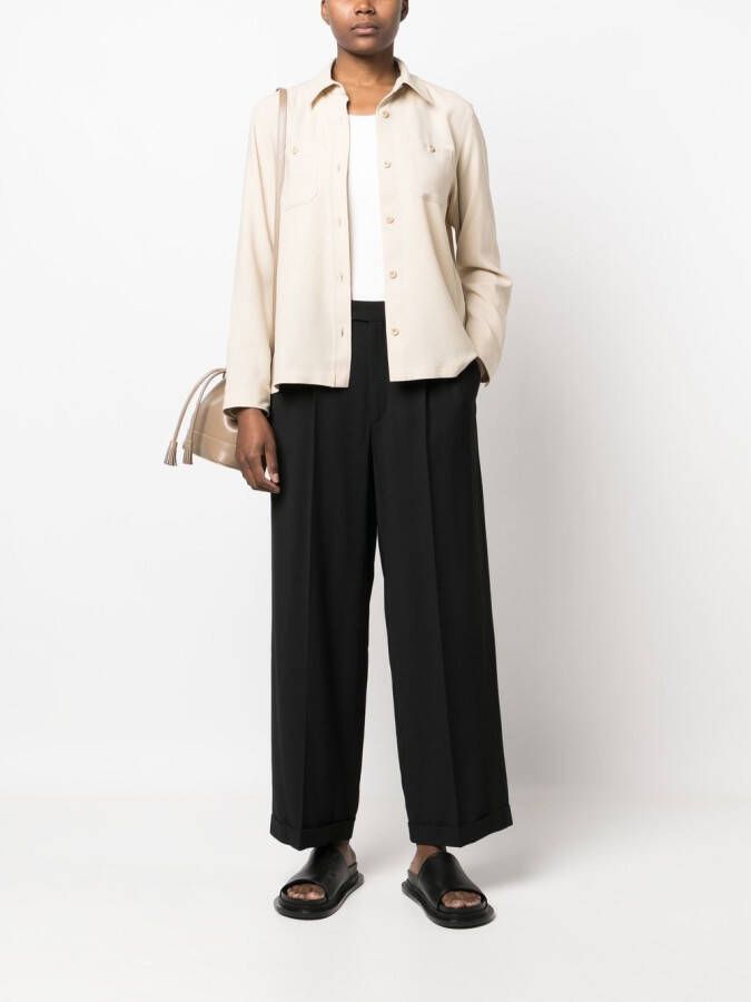 A.P.C. Straight broek Zwart